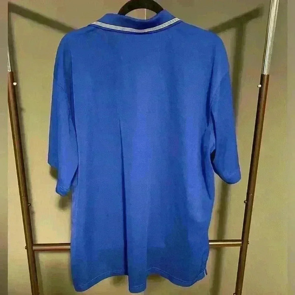 Adidas Men’s Royal Blue Polo great condition polyester size 2X - Picture 9 of 13